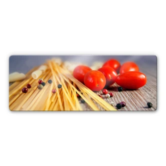 Glasbild Spaghetti alla mamma 