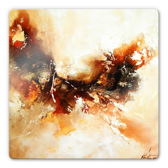 Tableau en verre - Fedrau - Aigle doré 