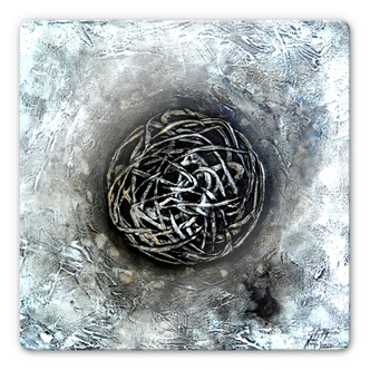 Tableau en verre - Fedrau - Cube 01 