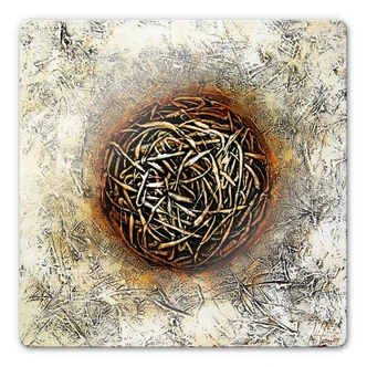 Tableau en verre - Fedrau - Cube 03 