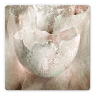 Glasbild Schmucker - Eierschale 