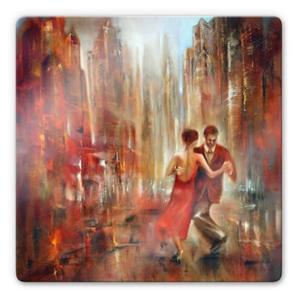 Glasbild Schmucker - Tango 