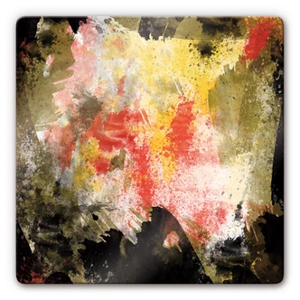 Tableau en verre - Peinture Abstraite 