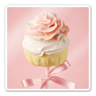 Lovely cake pop Glass art 