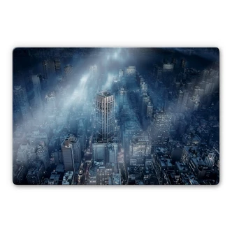 Tableau sur verre Løndal - Brouillard à NYC Tableau sur verre Løndal - Brouillard à NYC