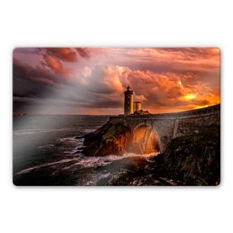 Denis - Sun is down Glass art 