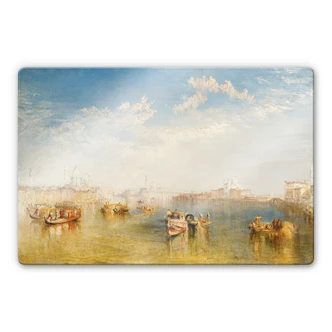 Glasbild Turner - Giudecca, La Donna Della Saluteund San Giorgio 