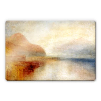 Glasbild Turner - Monte Rosa 