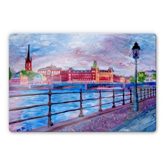 Tableau en verre - Bleichner - Stockholm 