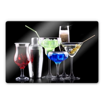 Girly cocktails Glass art 