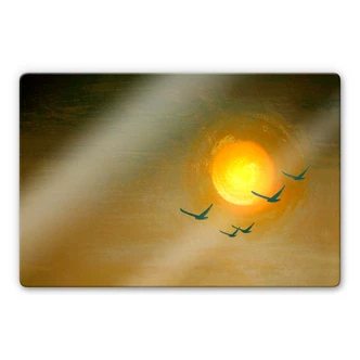 Glasschilderijen Melz - Fly 