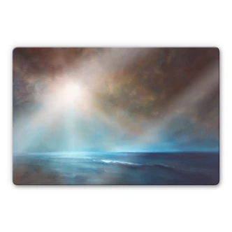 Glasbild Schmucker - Kraft und Stille 