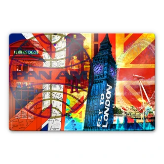 Glasbild PAN AM - London  