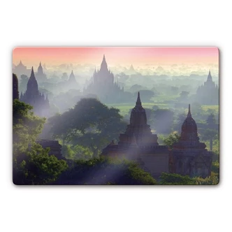 Tableau en verre - Bagan 