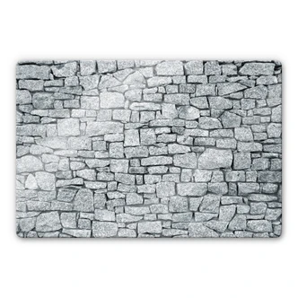 Tableau en verre - Mur de granite 