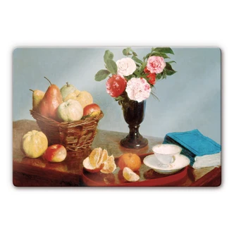 Tableau en verre - Fantin-Latour - Nature morte Tableau en verre - Fantin-Latour - Nature morte