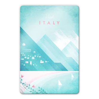 Tableau en verre Rivers - Italie 