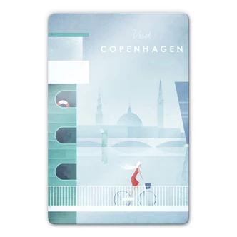 Glasbillede - Rivers - Copenhagen 