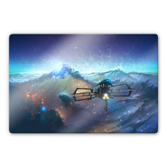 Glass Print Aerroscape - Species in Space 