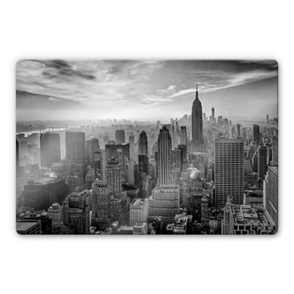 Glass Print Schilbe - Hazy Gotham 