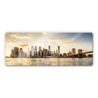 Glas Print Manhattan 