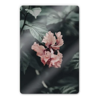 Glass Print Tropical Flower 