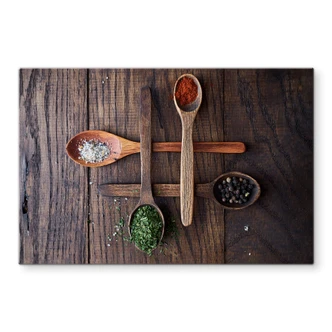 Glasbild Aleksandrova - Gewürz Variationen 