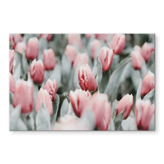 Tableau sur verre Annie - Tulipes de printemps Tableau sur verre Annie - Tulipes de printemps