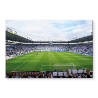 Glasbild 1. FC Magdeburg - Stadion Choreo 