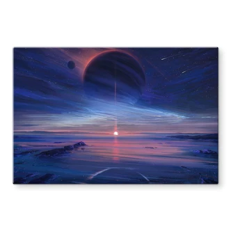 Tableau sur verre Galaxy - Aenami 