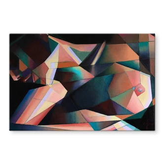 Tableau sur verre Akkers - Hommage à Tamara de Lempicka 