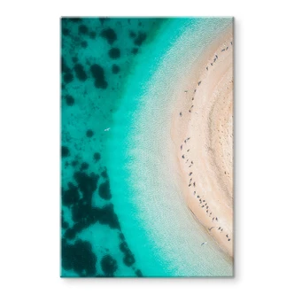 Tableau sur verre Alnomas - Été chaud Tableau sur verre Alnomas - Été chaud