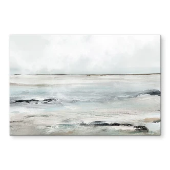 Tableau sur verre Vagues à Sandy Bay - Hobday 