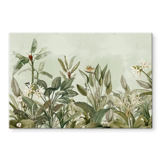 Tableau sur verre Botanique tropicale - UN Designs 