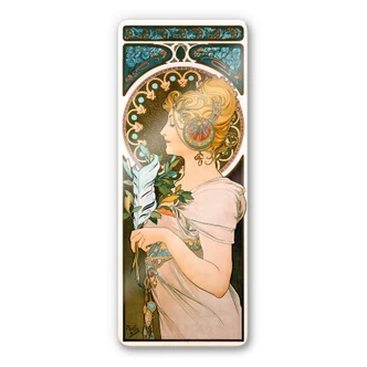 Glasschilderijen Alfons Mucha - de Veer 