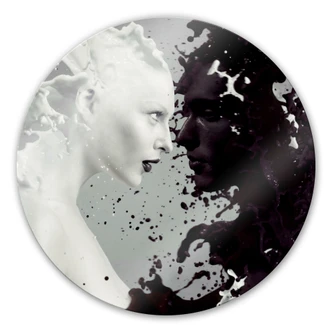 Glasbild Milk & Coffee - rund Glasbild Milk & Coffee - rund