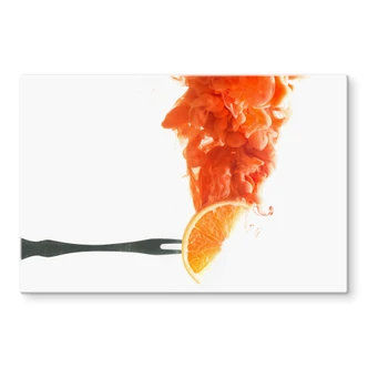 Glasbild Belenko - Steamed Orange 
