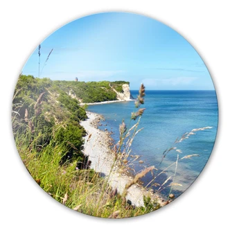 Glasbild Kap Arkona - rund Glasbild Kap Arkona - rund