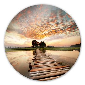 Glasbild To the other Side - rund Glasbild To the other Side - rund