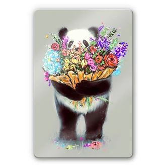 Glasbild Nicebleed - Flowers for you 