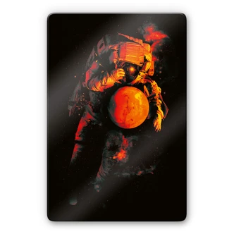 Glasschilderij Nicebleed - It's a small world after all 