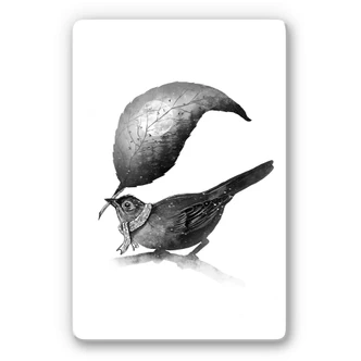 Glasschilderij Nicebleed - The Messenger 