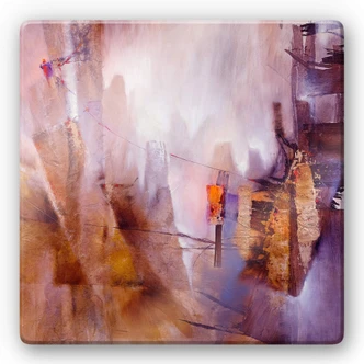 Glasbild Schmucker - Losgelöst 