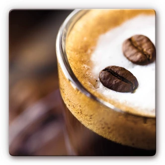 Glasbild Coffee 2 