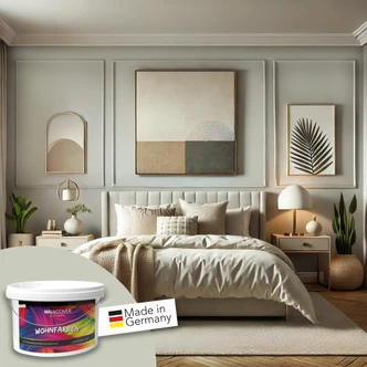 Vægmaling til indvendig mat WALLCOVER Farver Grå 