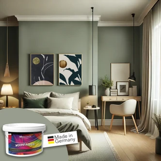 Vægmaling til indvendig mat WALLCOVER Farver Grå 