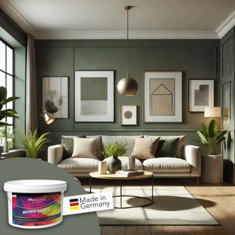 Vægmaling til indvendig mat WALLCOVER Farver Grå 