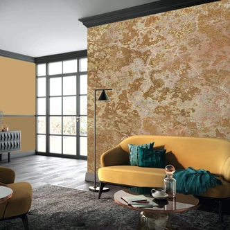 Guido Maria Kretschmer Fotobehang Art Edition Microscope Gold 