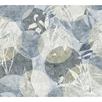 Guido Maria Kretschmer Fototapete Art Edition Tender Circles blau 