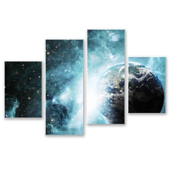 Tableau Forex - Dans une lointaine Galaxie (4 parties) 